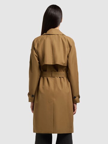 khujo Between-Seasons Coat 'Rula2' in Brown