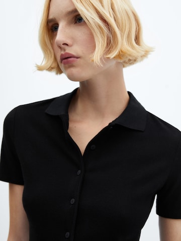 MANGO Shirt 'TUCSON' in Black