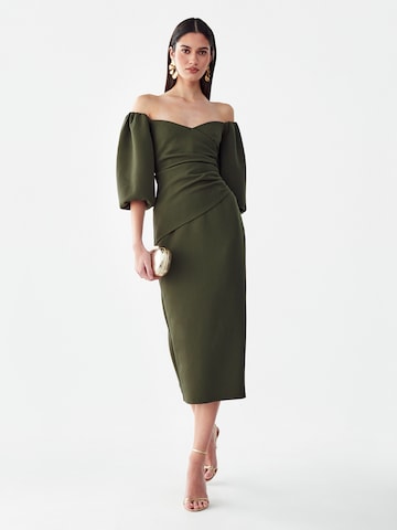 Robe de cocktail 'Jessamy' BWLDR en vert : devant