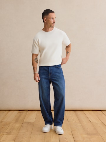 mėlyna DAN FOX APPAREL Standartinis Džinsai 'Thore': priekis