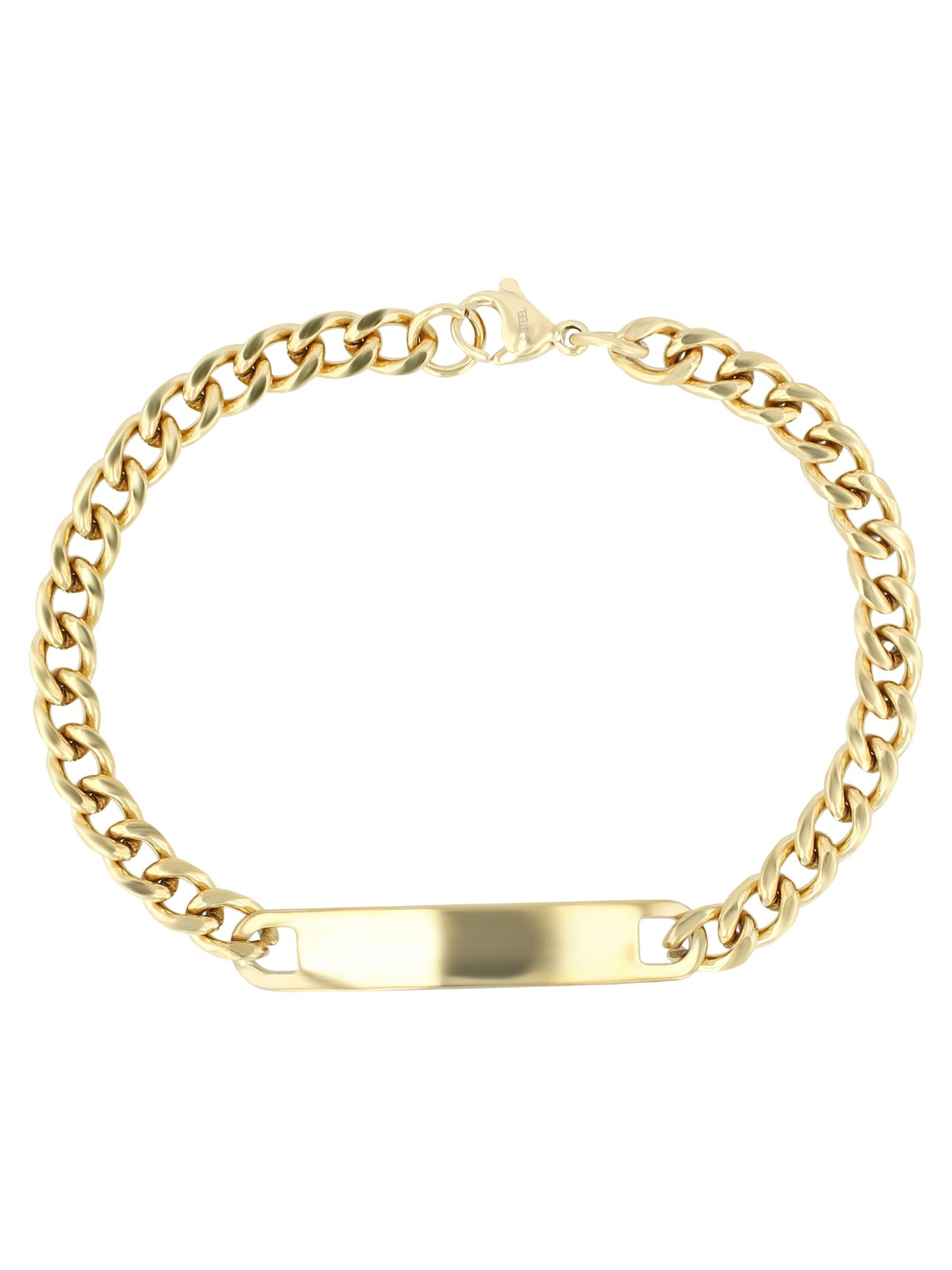 Akzent Bracelet 'Rick, goldfarbig, langlebig' in Gold: front