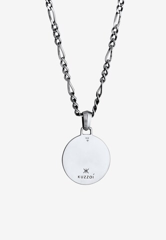 KUZZOI Necklace 'Figaro' in Silver