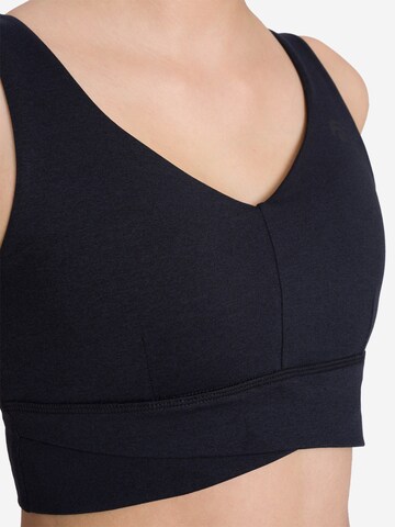 OCEANSAPART - Bustier Sujetador deportivo 'Dahlia' en negro