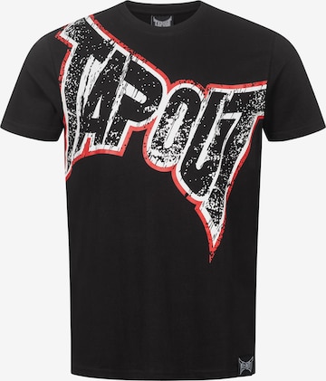 juoda Tapout Marškinėliai 'Bernardino': priekis