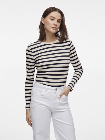 VILA Shirt in Blauw: voorkant