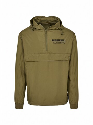 Rheinrebell Performance Jacket in Green: front
