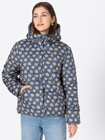 Ragwear Jacke 'RELIVE REMAKE' in Blau: predná strana