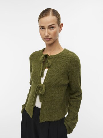 Cardigan 'PARVI' OBJECT en vert