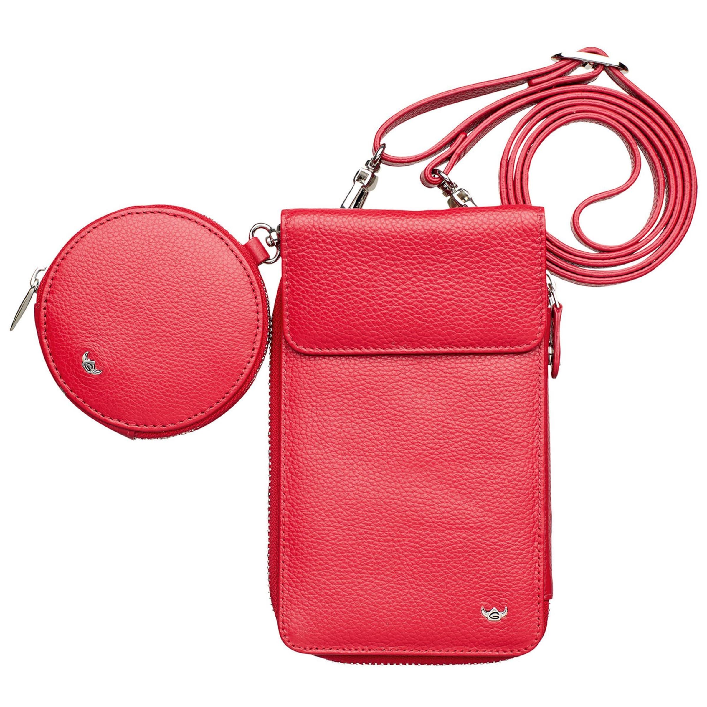 GOLDEN HEAD Smartphonehoesje 'Palma' in Rood: voorkant