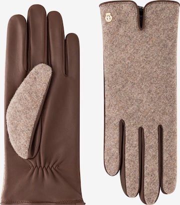 Mezzoguanti 'GRÜNWALD' di Roeckl in marrone: frontale