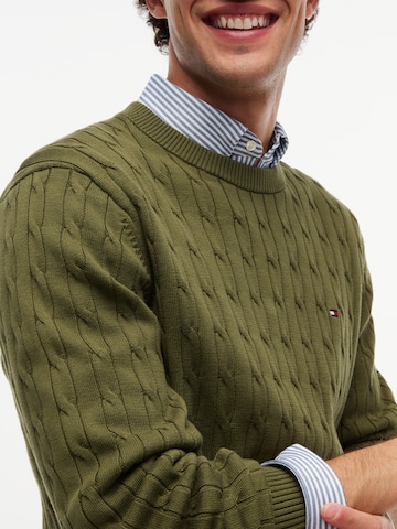 žalia TOMMY HILFIGER Megztinis 'CLASSIC'