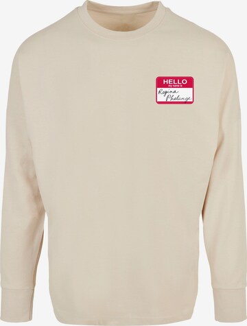 ABSOLUTE CULT Shirt 'Friends - Regina Phalange Tag' in Beige: predná strana