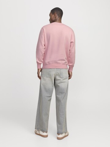 JACK & JONES Sweatshirt 'JORVesterbro' in Pink