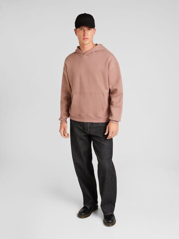 HOLLISTERSweater majica - smeđa boja