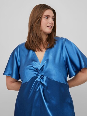 Robe de soirée Vila Curve en bleu