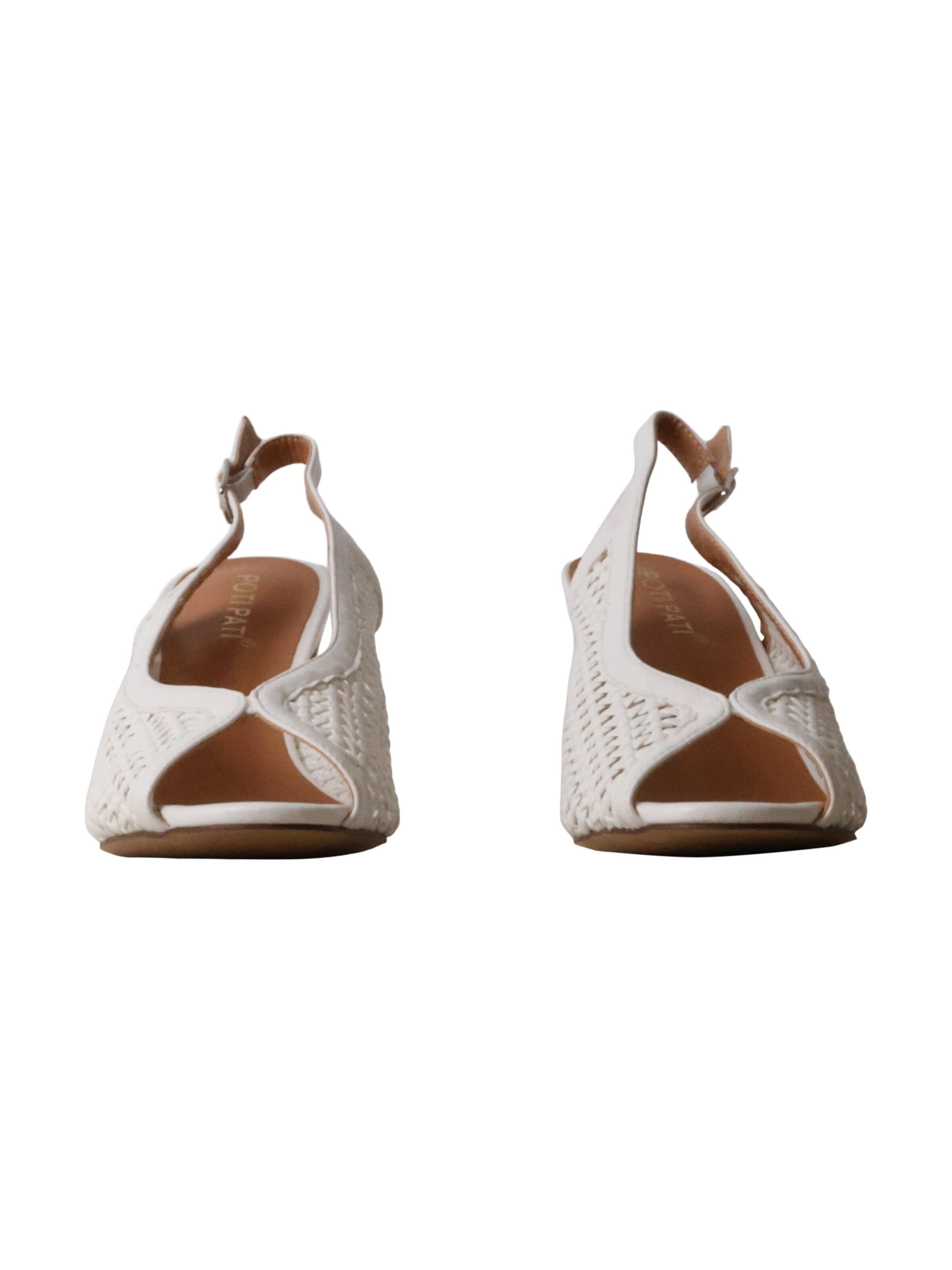 Escarpins 'Pumps' POTI PATI en blanc