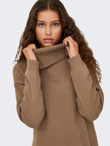 ONLY Strickpullover 'ONLJAYDEN' in Braun
