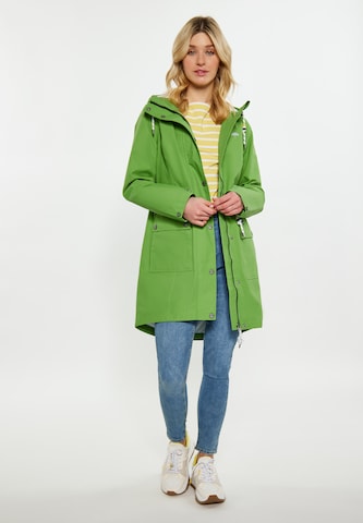 Manteau fonctionnel Schmuddelwedda en vert