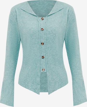 SANIKA Trui in Groen: voorkant