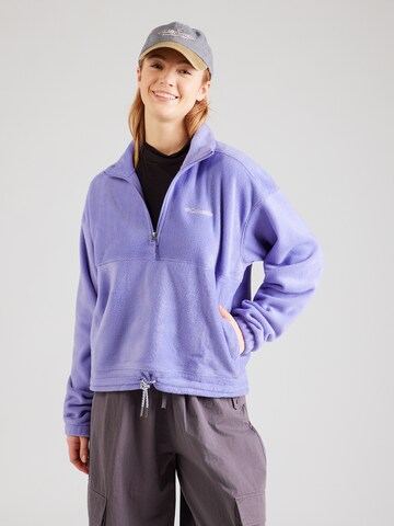 Pull-over de sport 'Brushy Bay' COLUMBIA en violet : devant