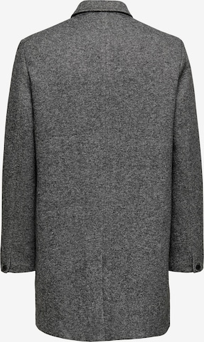 Manteau mi-saison 'ADAM' Only & Sons en gris