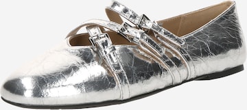 MICHAEL Michael KorsOtvorene balerinke 'INDY FLEX' - srebro boja: prednji dio