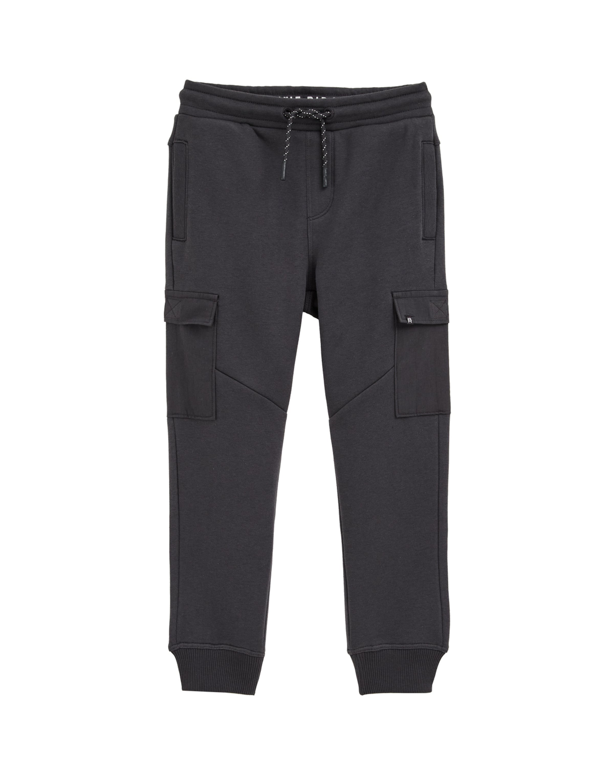 WE Fashion Ozke Hlače | siva barva: sprednja stran