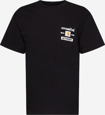 Carhartt WIP T-Shirt 'Scramble' in Schwarz: front