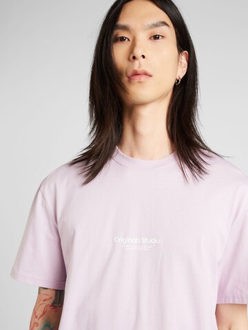 T-Shirt 'Vesterbro' JACK & JONES en violet