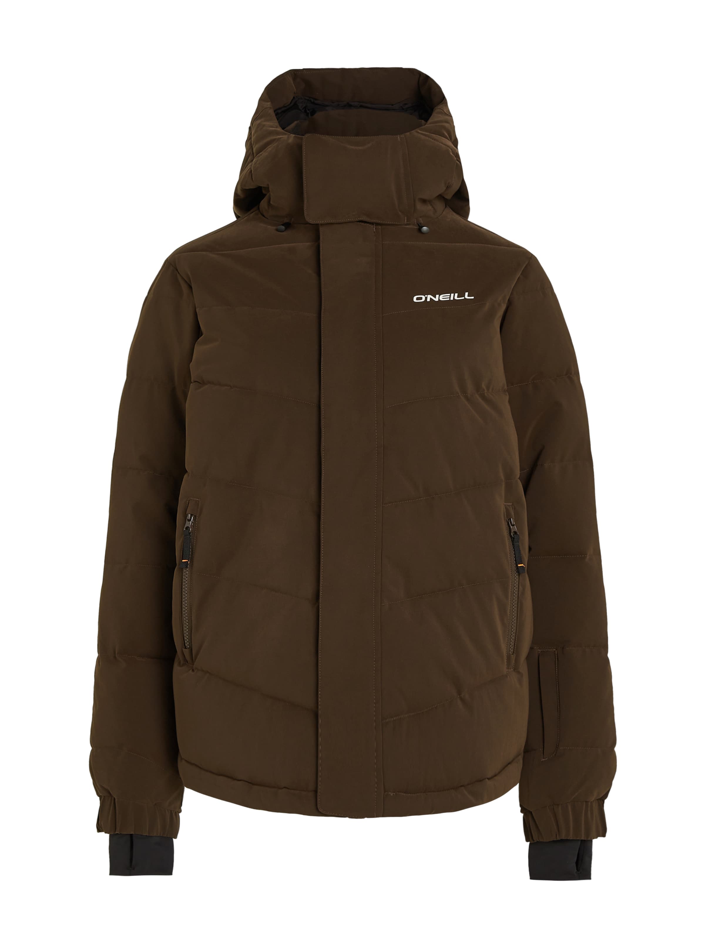 O'NEILL Športna jakna 'Cruz Hybrid' | rjava barva: sprednja stran