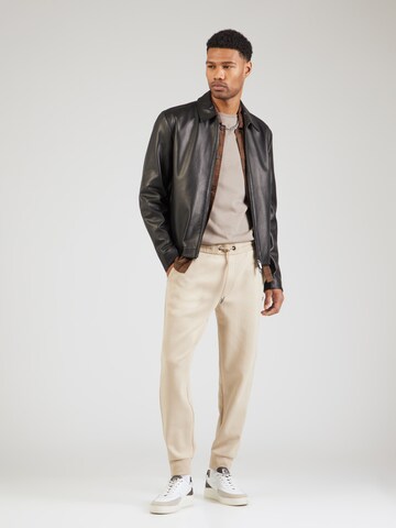 BOSS Конический (Tapered) Штаны 'Locsin' в Бежевый
