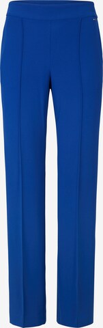 JOOP! Loose fit Pleated Pants 'Crêpe' in Blue: front