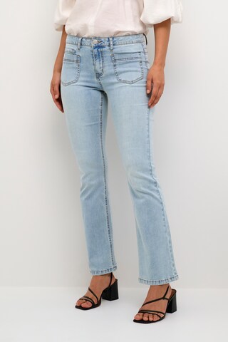 CULTURE Bootcut Jeans 'Sasia' in Blauw: voorkant