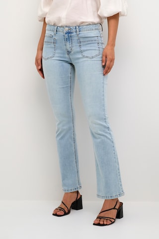 CULTURE Boot cut Jeans 'Sasia' in Blue: front