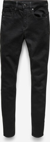 G-Star RAW Skinny Jeans 'Lhana' in Zwart: voorkant