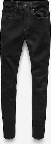 G-Star RAW - Skinny Vaquero 'Lhana' en negro: frente