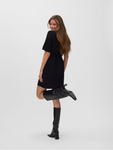 VERO MODA Gebreide jurk 'SIGGA ' in Zwart