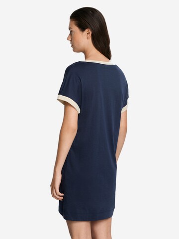 Hanro Nachthemd 'Laura' in Blau