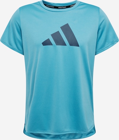 Tricou funcțional ADIDAS PERFORMANCE pe azuriu / albastru închis, Vizualizare produs