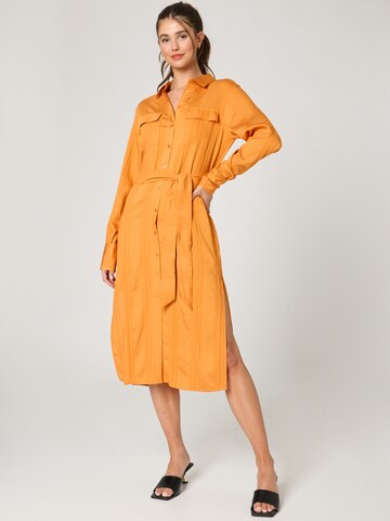 Robe-chemise 'Manuela' Guido Maria Kretschmer Women en orange : devant