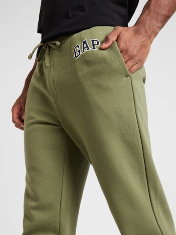 Effilé Pantalon 'HERITAGE' GAP en vert