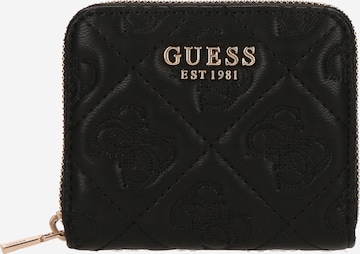 juoda GUESS Piniginė 'ADELASIA SLG SMALL ZIP AROUND': priekis