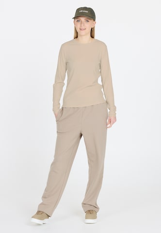 Les'Arcs Langarmshirt 'Ashtyn' in Beige