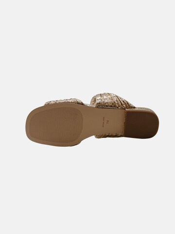 Sandalo 'MICHAEL KORS KIANA FLAT SANDAL Scarpe' di Michael Kors in oro