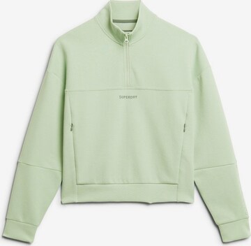 Superdry Sweatshirt in Green: front