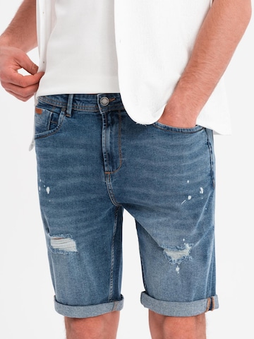 Ombre Regular Jeans‌‌‌‌ in Blau
