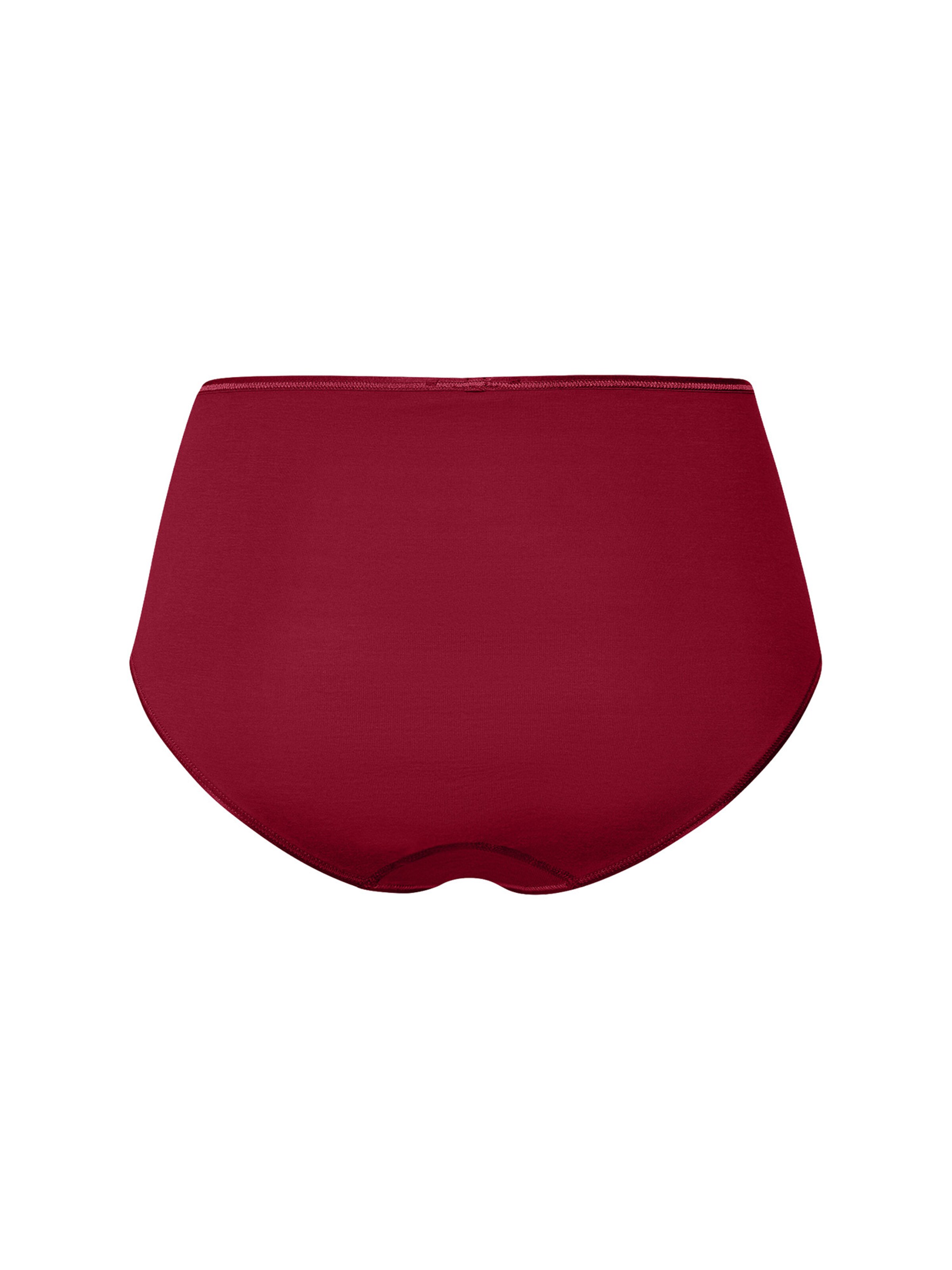 Slip ' Cotton Seamless ' Hanro en rouge