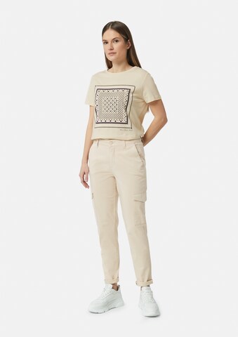 COMMA Slim fit Cargo trousers 'Joel' in Beige: front