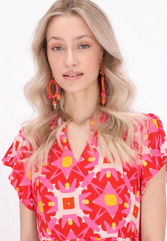 IZIA Shirt dress in Pink