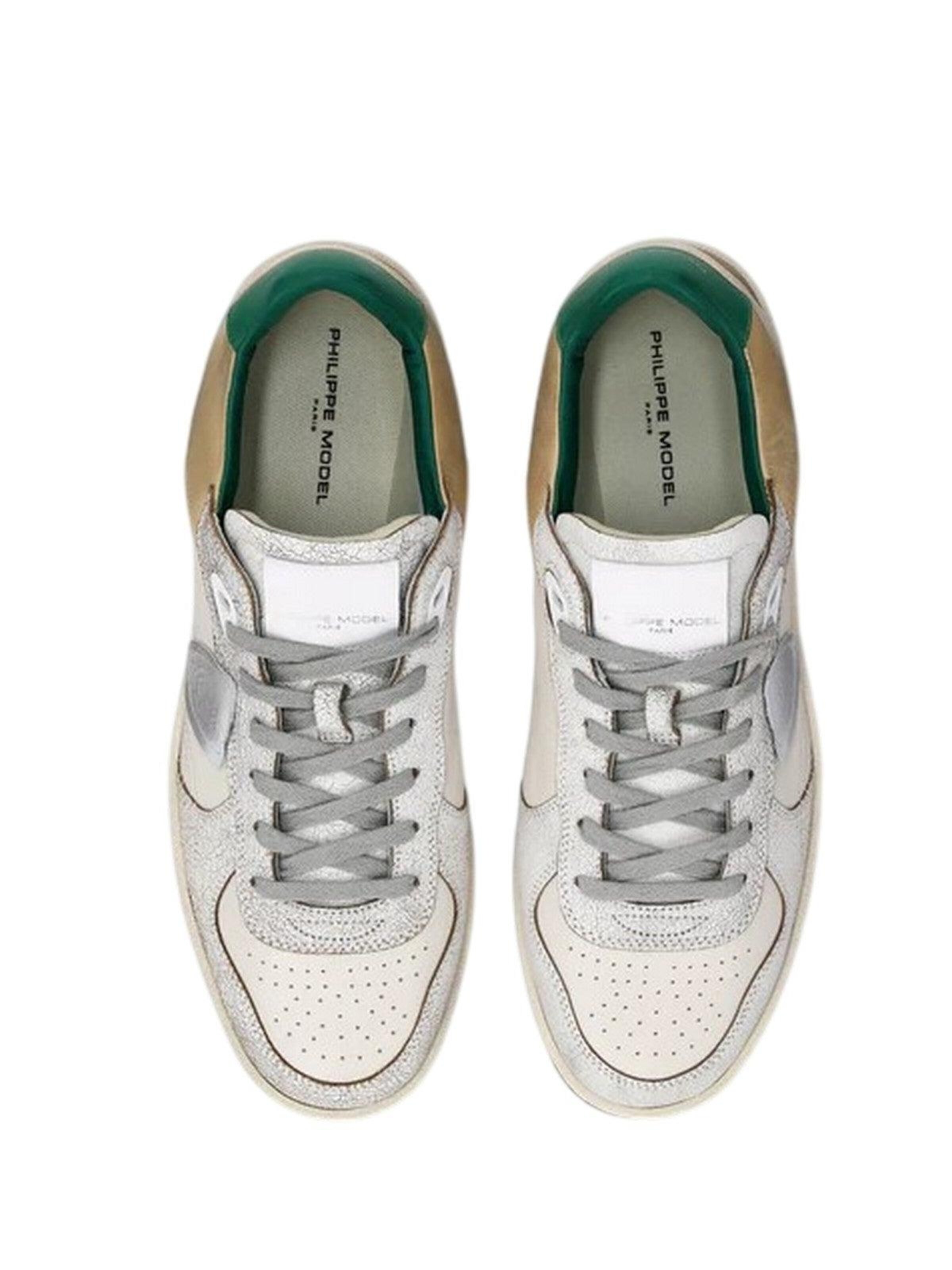 Sneaker bassa di Philippe Model in bianco